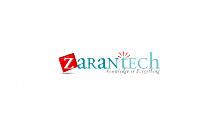 ZaranTech Software Pvt Ltd Internship